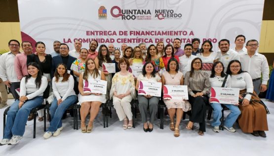 Impulsa Mara Lezama el talento científico al entregar financiamiento a investigadoras e investigadores