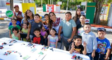 Parque del Maestro recupera su brillo en Chetumal con nueva área de educación vial para niñas y niños