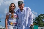 Mara Lezama acompaña a AMLO en recorrido para supervisar avances del Tren Maya