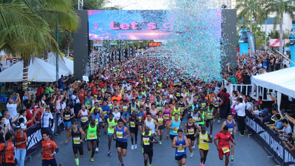 Este Medio Maratón de Cancún espera la participación de más de mil corredores