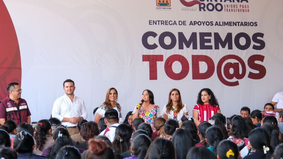 Mara Lezama destacó el beneficio que este programa trae a los bolsillos de los habitantes de Quintana Roo