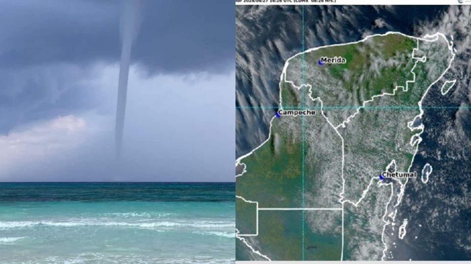 Quintana Roo espera fuertes vientos hoy sábado 27 de abril: ¿Habrá más trombas?