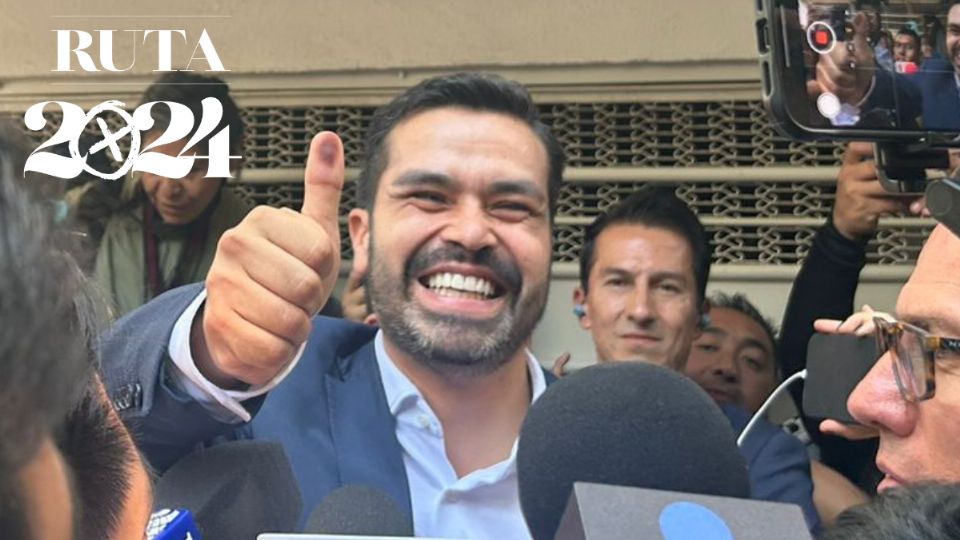 Elecciones 2024: Jorge Álvarez Máynez ya votó