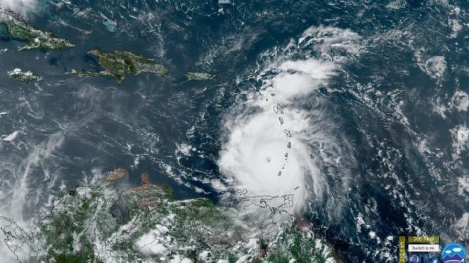 El Huracán Beryl se encuentra muy cerca de Quintana Roo