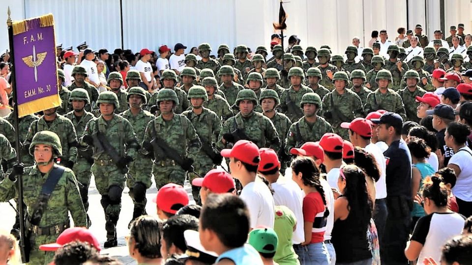 Sigue el Desfile Militar de Chetumal en vivo este 2024