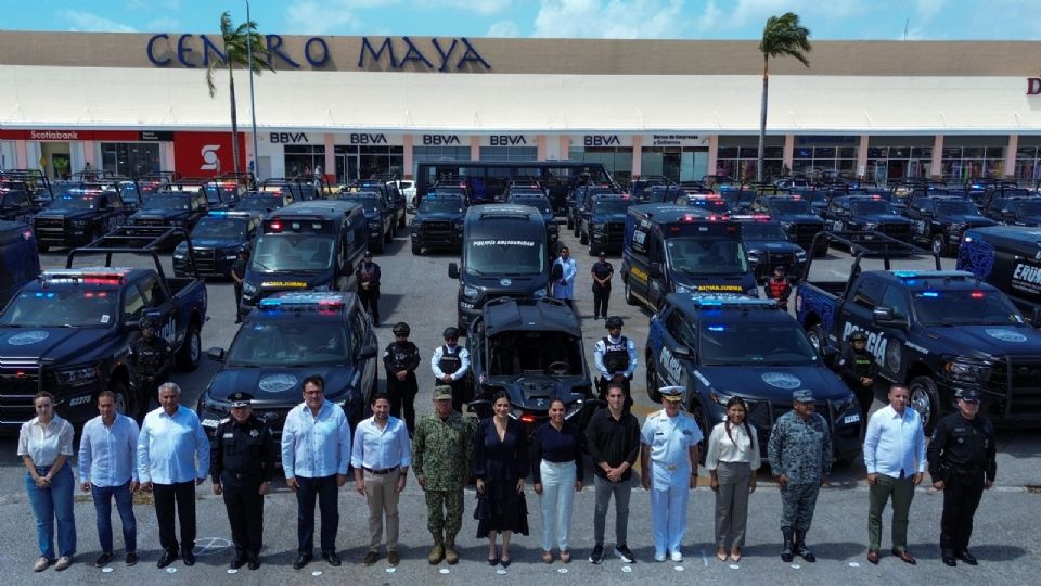 La gobernadora Mara Lezama destacó esta gran entrega en Playa del Carmen para combatir a la inseguridad
