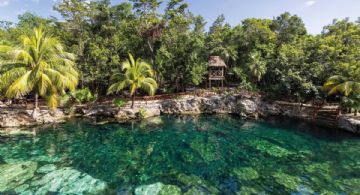 ¿Cuál es el cenote más bonito y limpio de Quintana Roo para nadar según la Inteligencia Artificial?