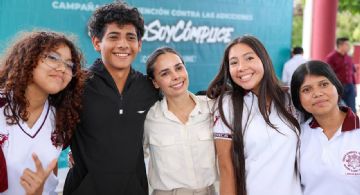 Escuelas de Cancún comprometida en la prevención de adicciones.