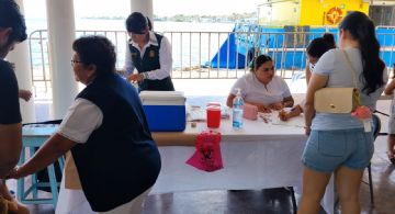 Mega Jornada de vacunación contra el sarampión en Cozumel supera las mil dosis aplicadas