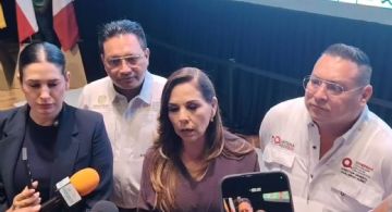 Mara Lezama anuncia fondo permanente para desastres, despliegue de seguridad y avance en vacunación contra sarampión en Quintana Roo