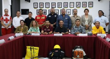 Instala Ayuntamiento comité operativo especializado en incendios forestales y urbanos temporada 2026