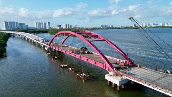La presidenta Claudia Sheinbaum anuncia FECHA de inauguración del Puente Nichupté; ¿Cuándo es?