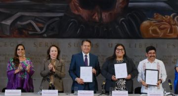 Mara Lezama refrenda compromiso con justicia con perspectiva de género tras acuerdo histórico entre SCJN y Secretaría de las Mujeres