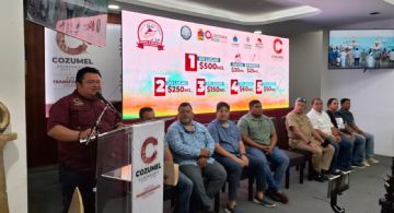 Anuncian el LV rodeo de lanchas mexicanas con premios en efectivos y no en especie.