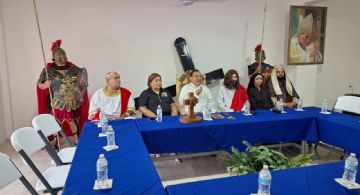 Parroquia de Guadalupe prepara Viacrucis viviente con más de 80 personajes