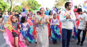 Cancún festeja a lo grande su aniversario número 56