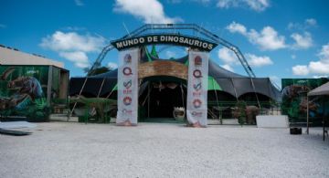 “Mundo de Dinosaurios” en Cancún: fechas, funciones y cómo asistir al espectáculo gratuito