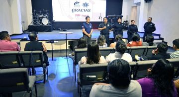 Seguridad pública refuerza prevención de ciberdelitos con capacitación a comunidad religiosa en Cozumel
