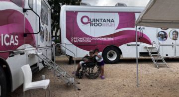 Llevan Caravana del Bienestar Comunitario a la localidad "Los Pájaros"