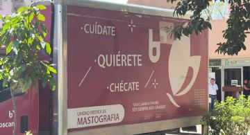 Mastógrafo móvil recorre Quintana Roo para detección oportuna de Cáncer de Mama