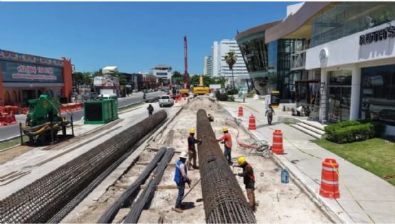 Así será el Distribuidor Vial Kukulcán que conectará con el Puente Nichupté y estará listo en octubre de este año