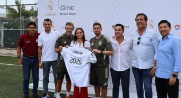 Cancún recibe la Clinic de Fundación Real Madrid para impulsar el talento juvenil