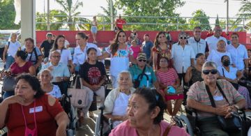 Mara Lezama entrega más de 160 apoyos funcionales en Chetumal para fortalecer la movilidad y la inclusión social