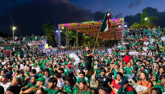 Quintana Roo vibra con el triunfo de México; más de 22 mil aficionados celebran en los Fut-Fest del Mundial 2026