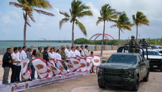 Quintana Roo despliega más de 9 mil elementos en Operativo de Seguridad Verano Mundialista