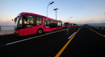 ¡Viaje gratis! Cancún invita a la población a usar el nuevo transporte MOBI del Puente Nichupté