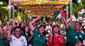 ¡Histórico! De Cancún a Isla Mujeres, así festejó Quintana Roo el triunfo de México vs Ecuador